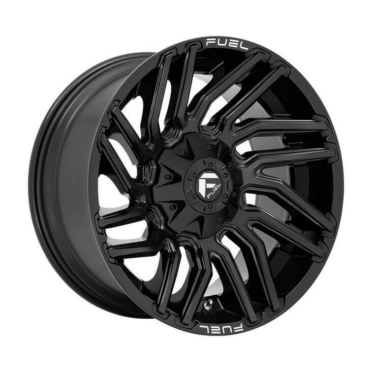 D776 TYPHOON GLOSS BLACK 12x22 8/170 ET-44 CB125,1 60° - Alumiinivanteet - 298575 - 1