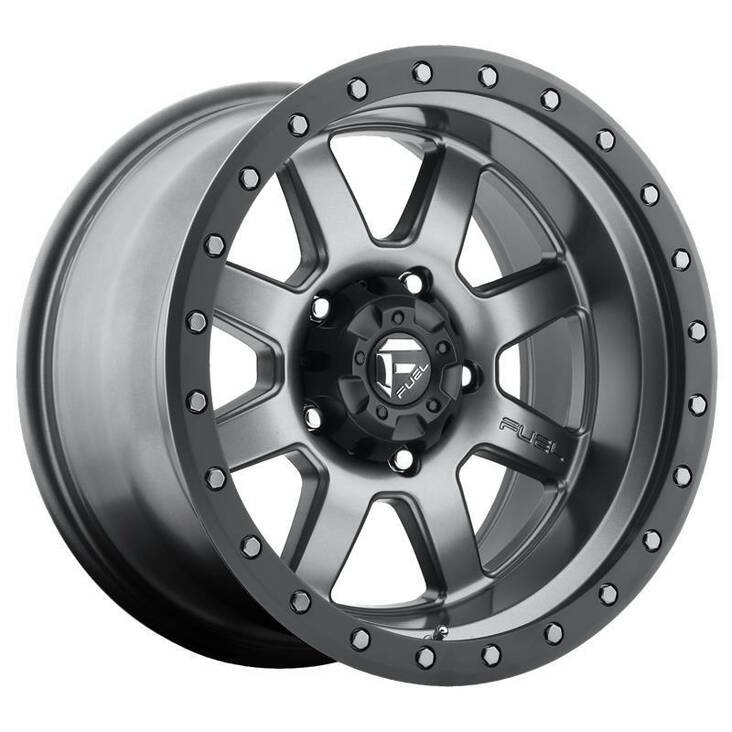FC552 MATTE GUN METAL BLACK BEAD RING 8,5x17 6/135 ET6 CB87,1 60° - Alumiinivanteet - 252945 - 1