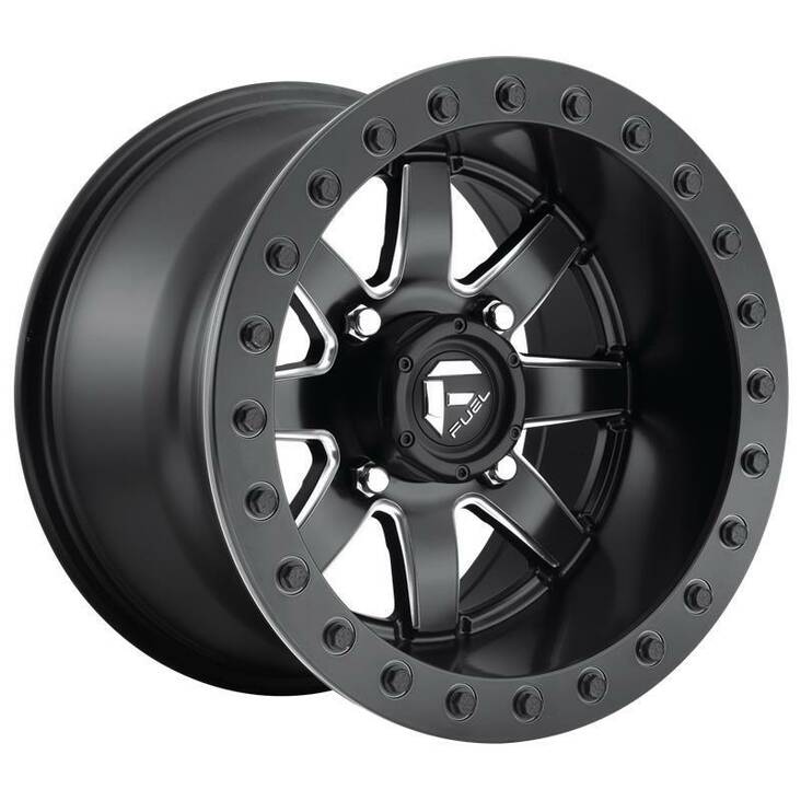 FV928 MATTE BLACK 8x15 4/137 ET0 CB110.1 60° - Alumiinivanteet - 243085 - 1