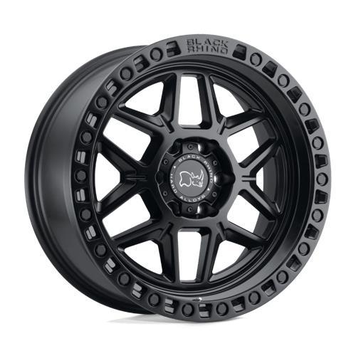 KELSO MATTE BLACK 9x18 5/127 ET0 CB71.5 60° - Alumiinivanteet - 325425 - 1