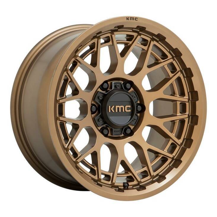 KM722 Matte Bronze 8,5x17 5/127 ET0 CB71,5 60° - Alumiinivanteet - 279105 - 1
