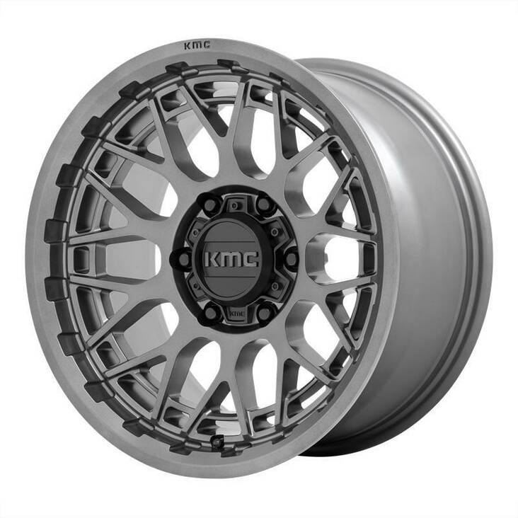 KM722 TECHNIC ANTHRACITE 9x18 6/139,7 ET18 CB106.1 60° - Alumiinivanteet - 327095 - 1