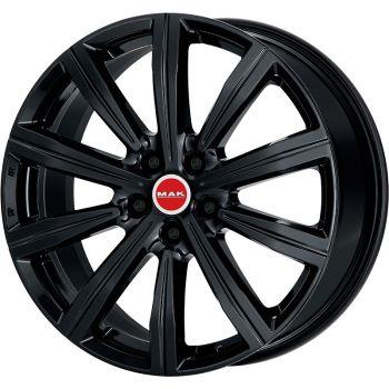 MAK Birmingham Gloss Black 8,5x20 5/120 ET45 CB65,1 R14 - Alumiinivanteet - 33575 - 1
