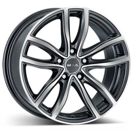 MAK Fahr Gun Met-Mirr. 8x17 5/112 ET30 CB66,6 60° - Alumiinivanteet - 33685 - 1
