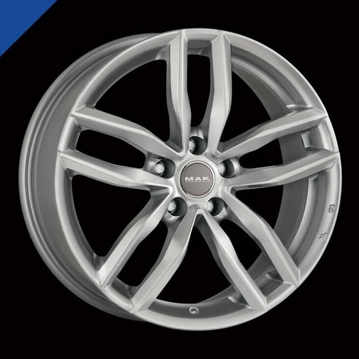 MAK Sarthe Silver 8x19 5/112 ET50 CB57,1 R13 - Alumiinivanteet - 34305 - 1