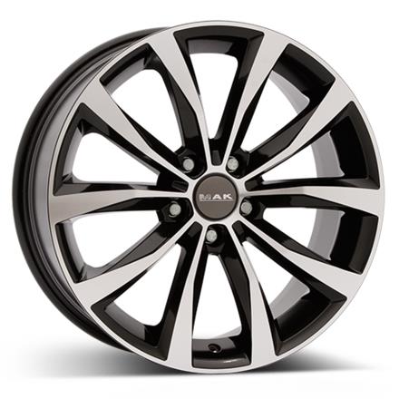 MAK Wolf Black Mirror 7,5x17 5/114,3 ET40 CB76,0 60° - Alumiinivanteet - 34525 - 1