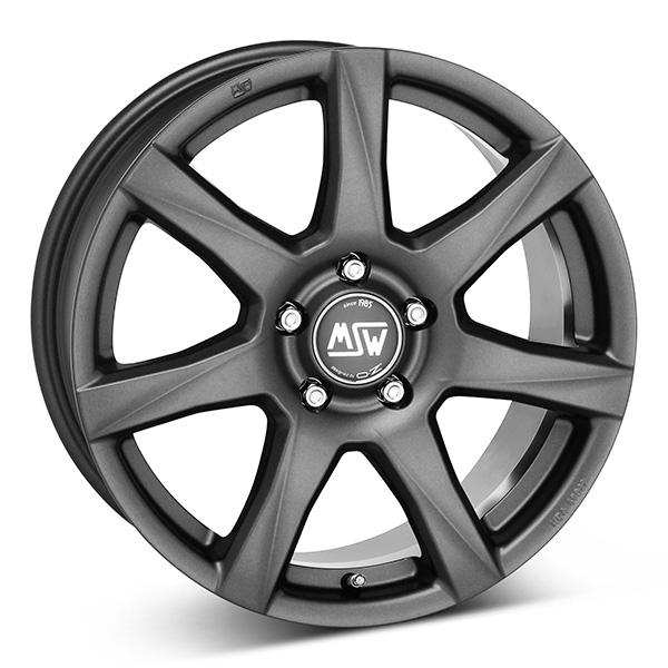 MSW 77 Matt Grey 7x16 4-108 E37 C63,4 60 - Alumiinivanteet - 8027529109085 - 1