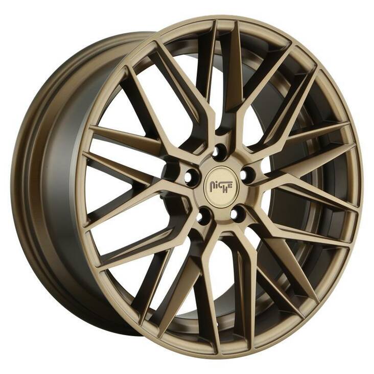 NC191 MATTE BRONZE 9x20 5/112 ET38 CB66.5 60° - Alumiinivanteet - 280465 - 1