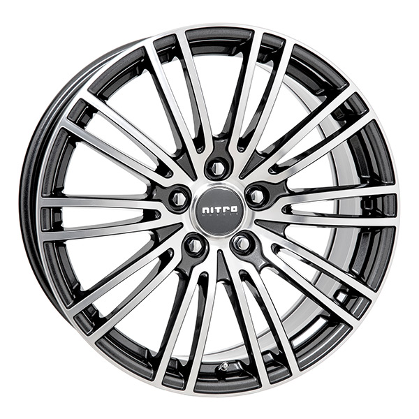 Nitro Turismo FF G.Gun/Pol 8,5x19 5-112 E43 C57,1 60 - Alumiinivanteet - 7332818092605 - 1