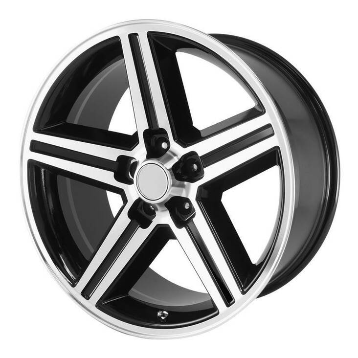 PR148 Gloss Black Machined 8x18 5/120,65 ET0 CB73.1 60° - Alumiinivanteet - 243875 - 1