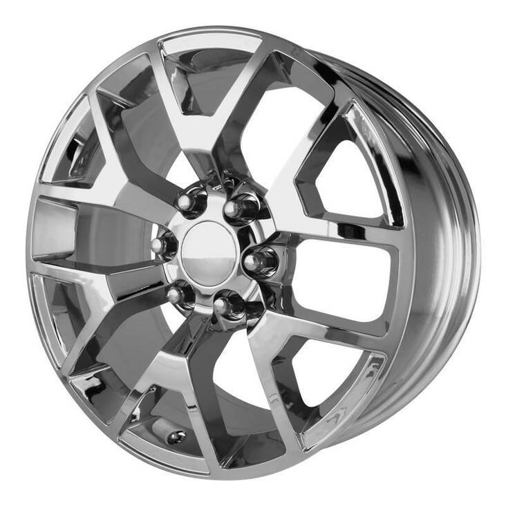 PR150 Chrome 9x22 6/139,7 ET27 CB78,3 60° - Alumiinivanteet - 237955 - 1