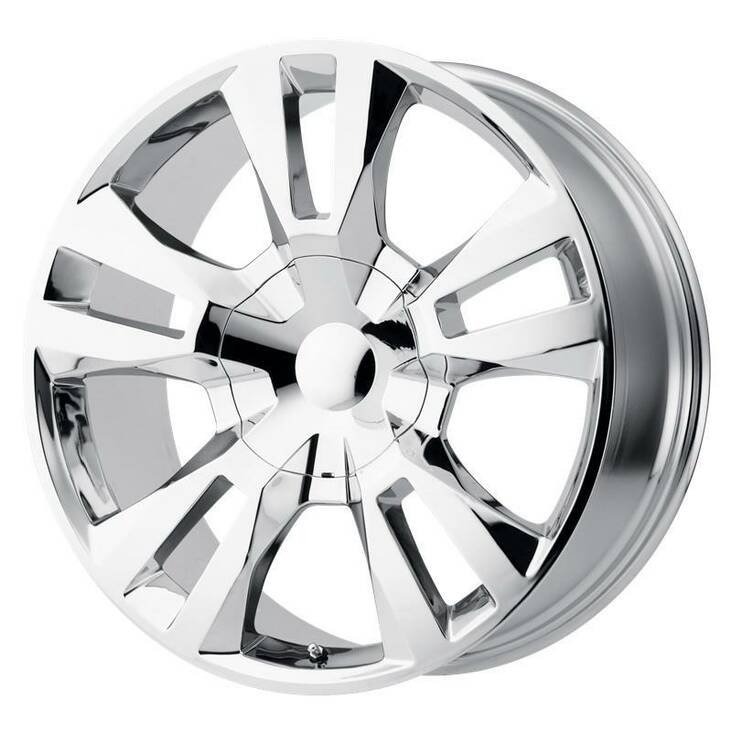 PR188 Chrome 10x24 6/139,7 ET31 CB78,1 60° - Alumiinivanteet - 238135 - 1