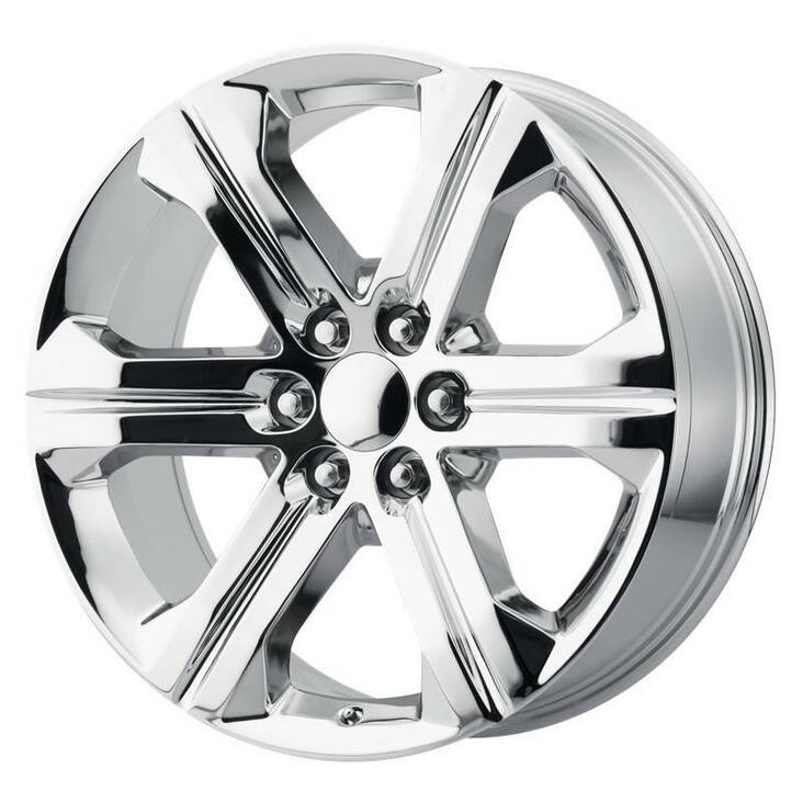 PR191 Chrome 9x22 6/139,7 ET24 CB78,1 60° - Alumiinivanteet - 238225 - 1