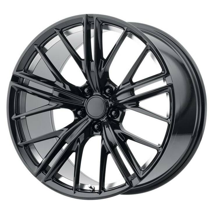 PR194 Gloss Black Machined 10x20 5/120 ET35 CB67,0 60° - Alumiinivanteet - 267885 - 1