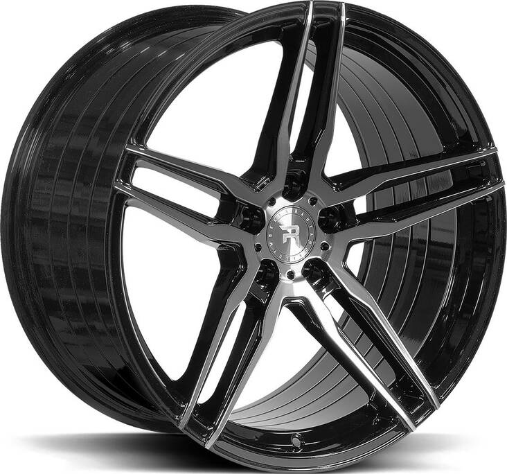 R-SERIES R10 Tinted Black 8,5x19 5/112 ET40 CB66.6 60° - Alumiinivanteet - 309045 - 1