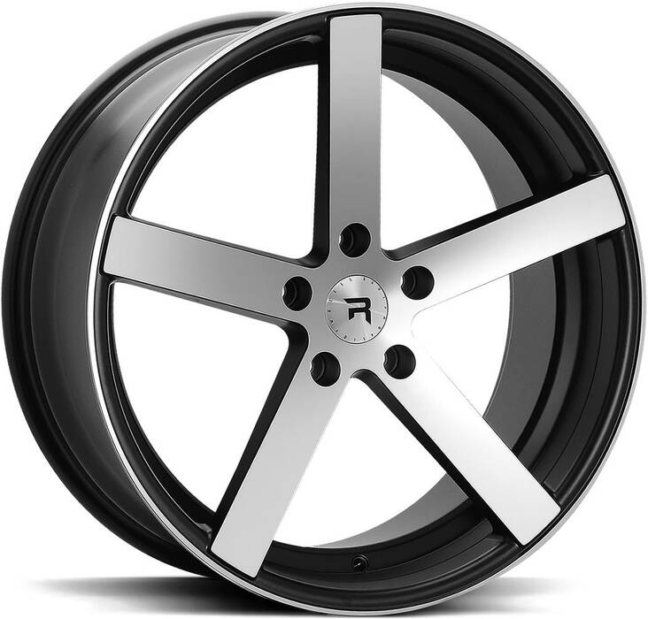 R-SERIES R1 Black Polish 10x20 5/112 ET30 CB66,6 60° - Alumiinivanteet - 249805 - 1