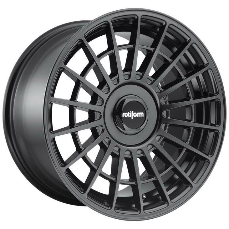 RC142 MATTE BLACK 8,5x20 5/112/114,3 ET45 CB72,7 60° - Alumiinivanteet - 290405 - 1
