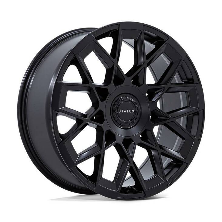 ST005 MATRIX MATTE BLACK 10x24 6/135/139,7 ET30 CB100.3 60° - Alumiinivanteet - 335355 - 1