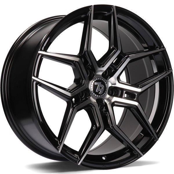 SV-B Black Front Polished 8,5x20 5/120 ET35 CB74,1 60° - Alumiinivanteet - 317595 - 1