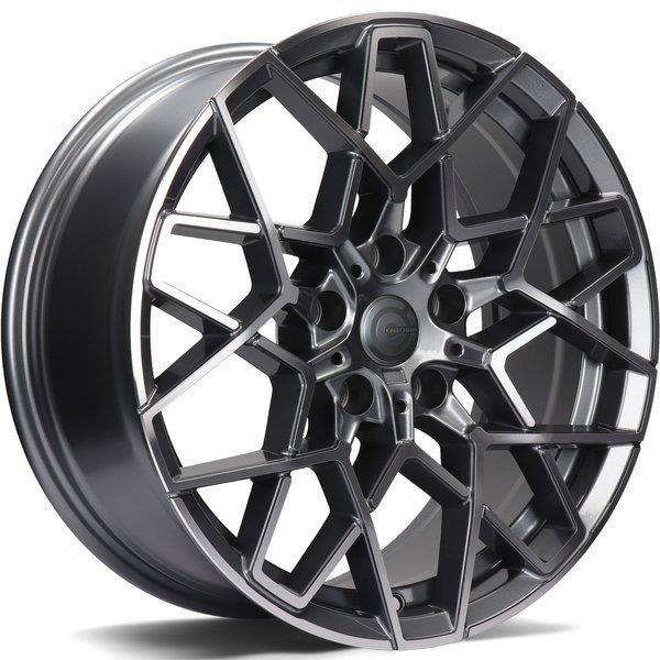 Shield Anthracite Front Polished 8x18 5/120 ET30 CB72.6 60° - Alumiinivanteet - 313855 - 1