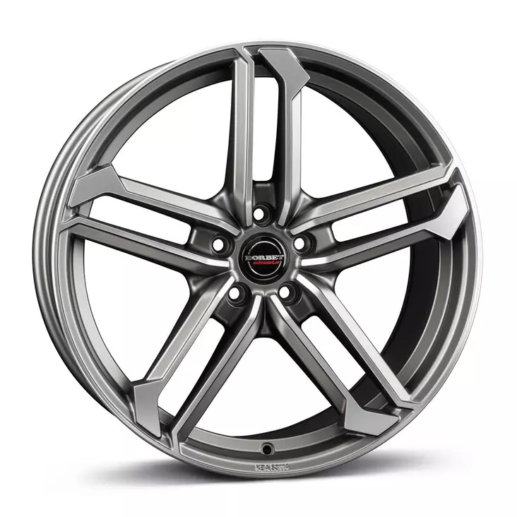 BORBET ATX graphite polished matt 8x19 5/112 ET50 CB57,1 - Alumiinivanteet - 339245 - 1