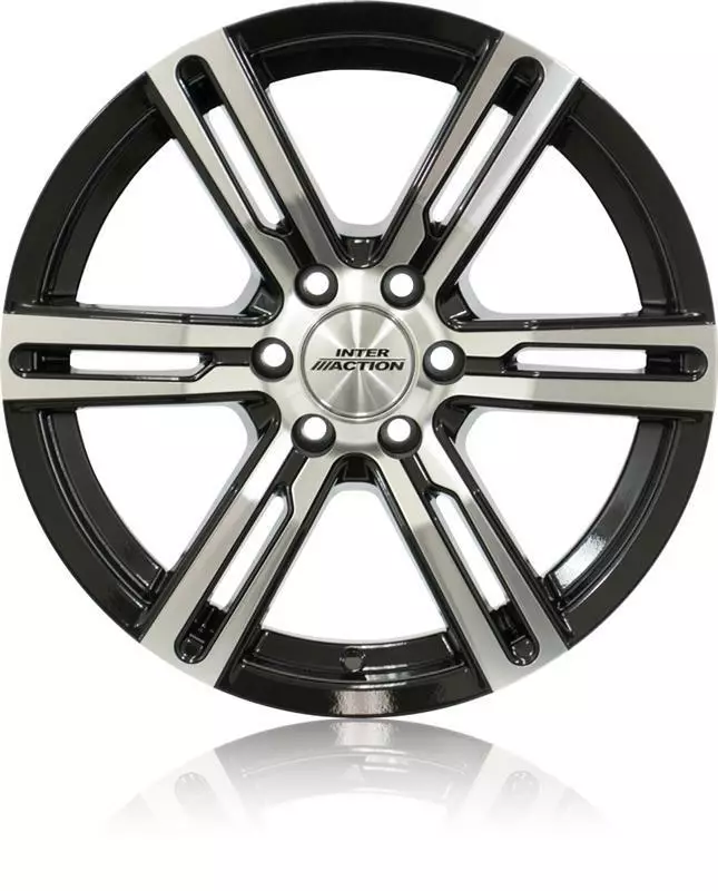 KARGIN 6 Gloss Black Polished 8x18 6/130 ET53 60° - Alumiinivanteet - 360855 - 1