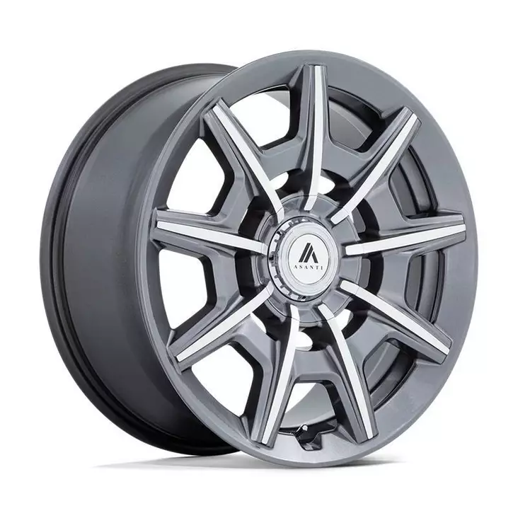 ABL-41 ESQUIRE GLOSS ANTHRACITE BRIGHT MACH 10,5x20 5/115/120 ET18 CB74.1 60° - Alumiinivanteet - 372895 - 1