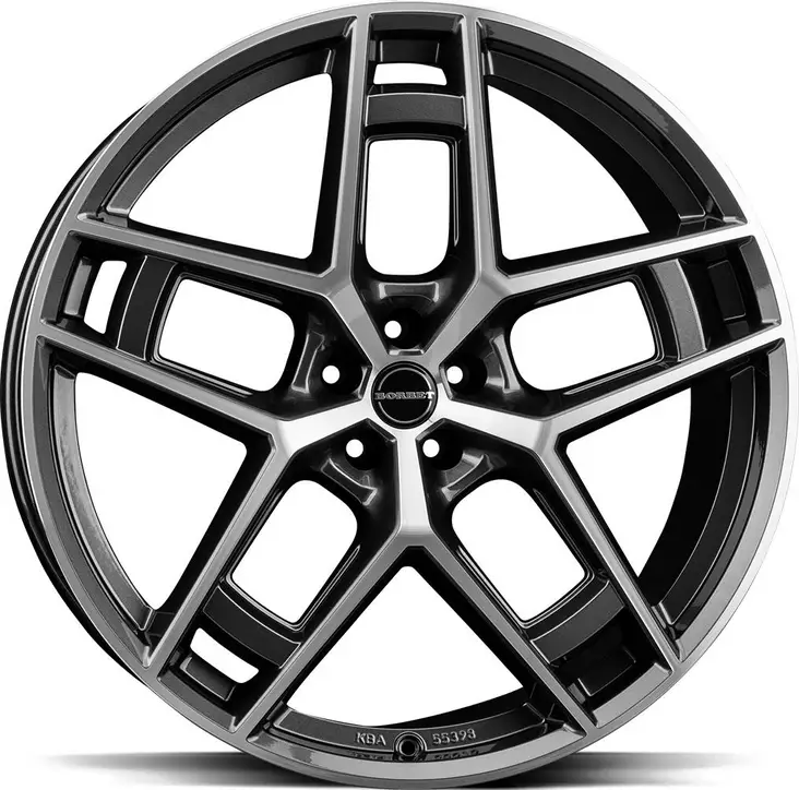 BORBET TF Graph Pol Gloss 10,5x24 5/120 ET34 CB72.5 Flat - Alumiinivanteet - 356215 - 1