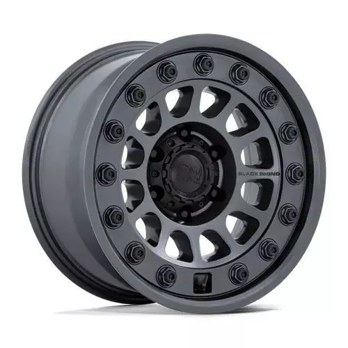 BR012 OUTBACK MATTE GUNMETAL 8x17 6/130 ET40 CB84.1 60° - Alumiinivanteet - 363765 - 1