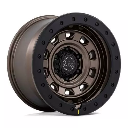 BR023 XPLORER BURNT BRONZE W/ BLACK ROCK GUARD 9x17 6/139,7 ET12 CB106.1 60° - Alumiinivanteet - 353795 - 1