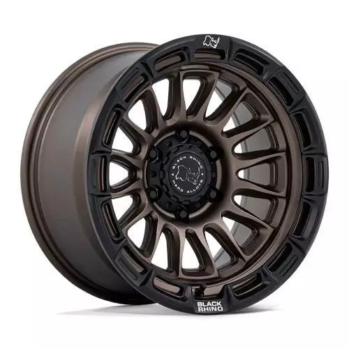 BR025 RIVAL BURNT BRONZE W/ MATTE BLACK LIP 8,5x17 6/139,7 ET25 CB106.1 60° - Alumiinivanteet - 360115 - 1
