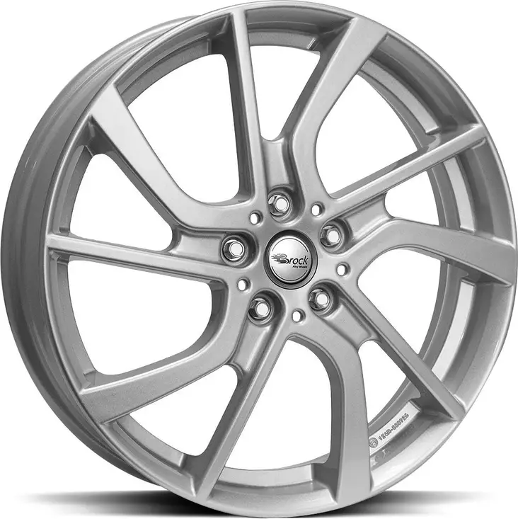 BROCK eB1 Crystal Silv 5x19 5/112 ET28 CB66.6 60° - Alumiinivanteet - 345755 - 1