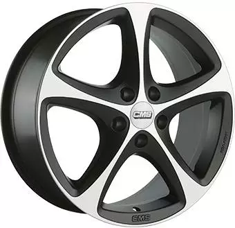 CMS C12 Diamond Matt Black 7x17 5/114,3 ET40 CB67,2 60° - Alumiinivanteet - 302775 - 1