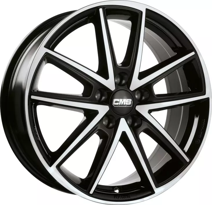 CMS C30 Diamond Black Gloss 7,5x18 5/112 ET39 CB66,5 R13 - Alumiinivanteet - 346615 - 1