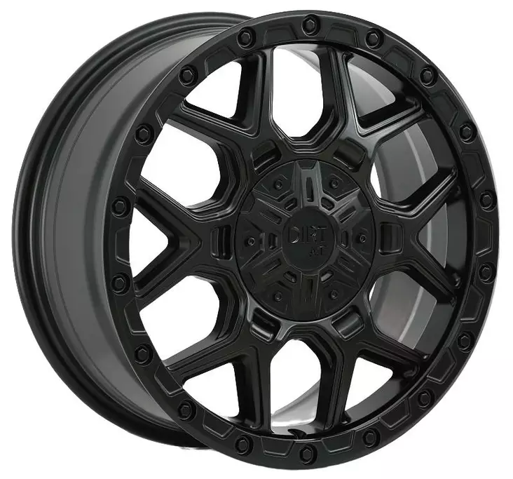 D213 Flatblack 8x18 6/120/130 ET48 CB84.1 60° - Alumiinivanteet - 357715 - 1