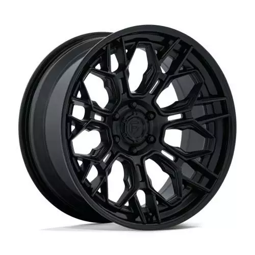 FC409 HIVE MATTE BLACK W/ GLOSS BLACK LIP 9,5x22 6/139,7 ET20 CB106.1 60° - Alumiinivanteet - 368785 - 1