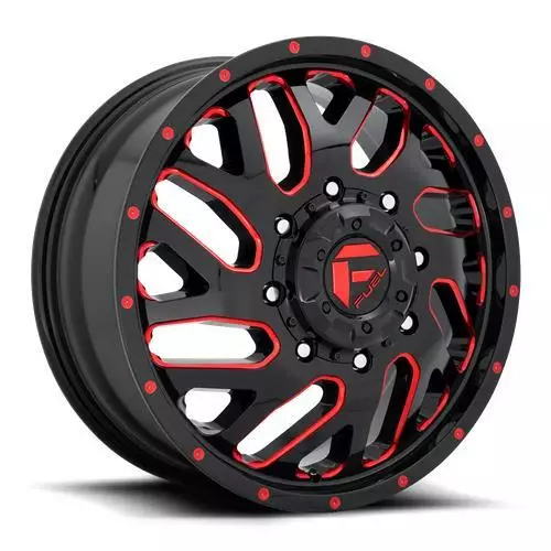 FC656 GLOSS BLACK RED TINTED CLEAR 8,25x20 8/165,1 ET105 CB121.5 60° - Alumiinivanteet - 245885 - 1