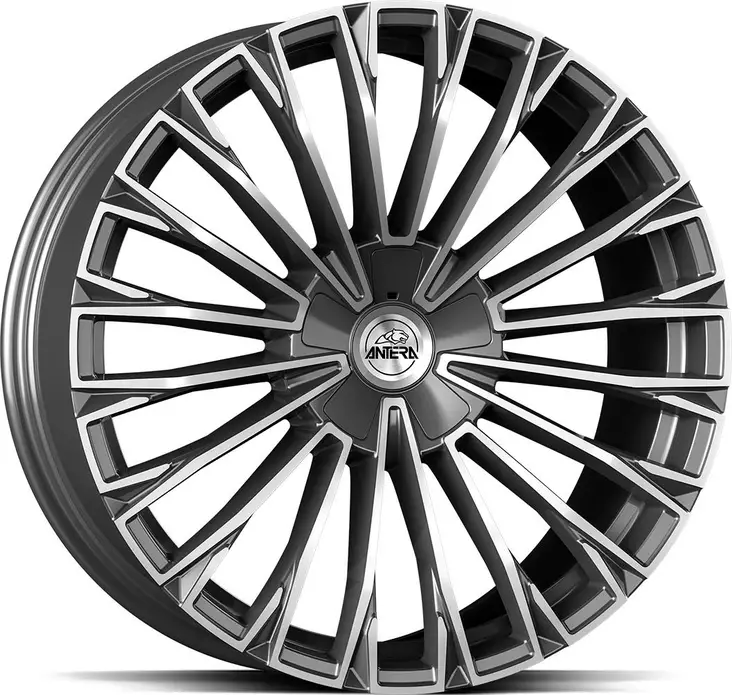 GMP A103 Moon Gray Diam 10,5x20 5/112 ET19 CB66.6 60° - Alumiinivanteet - 348965 - 1