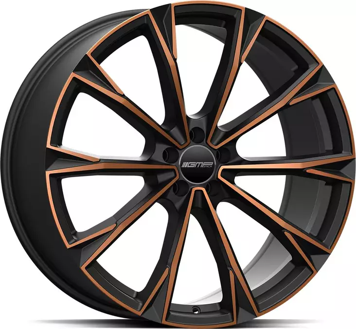 GMP Totale Satin Black Bronze Diam 8x19 5/112 ET43 CB57.1 R13 - Alumiinivanteet - 357005 - 1