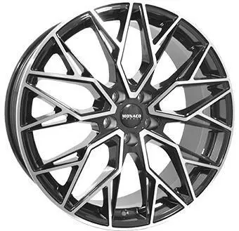 GP15 Black Polished 8x20 5/108 ET45 60° - Alumiinivanteet - 361125 - 1
