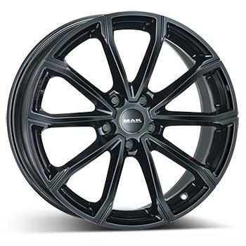 MAK DaVinci Gloss Black 8x18 5/110 ET34 CB65,1 60° - Alumiinivanteet - 343595 - 1