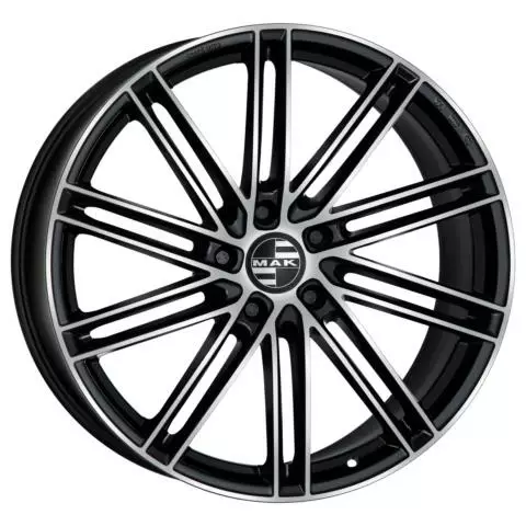 MAK Leipzig Black Mirror 7,5x20 5/130 ET32 CB66,5 R14 - Alumiinivanteet - 352345 - 1