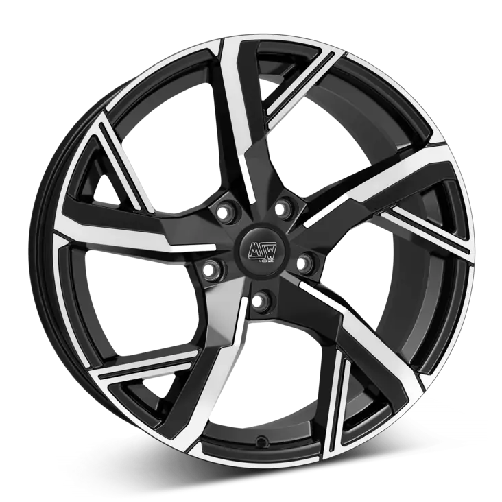 MSW 54 G.Blk/Pol | 8,5x20 5-114,3 E35 C73,10 60 - Alumiinivanteet - 8027529249705 - 1