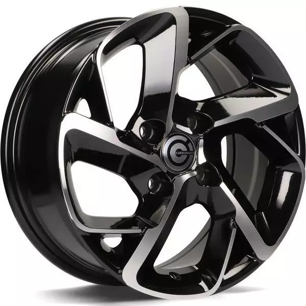 Nantes Black Front Polished 7x16 4/108 ET25 CB65.1 60° - Alumiinivanteet - 354465 - 1