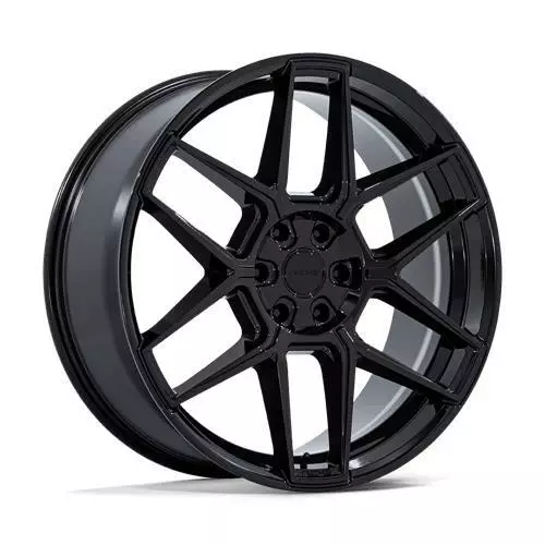 NC281 RISE GLOSS BLACK 9,5x22 5/115 ET15 CB71.5 60° - Alumiinivanteet - 354195 - 1