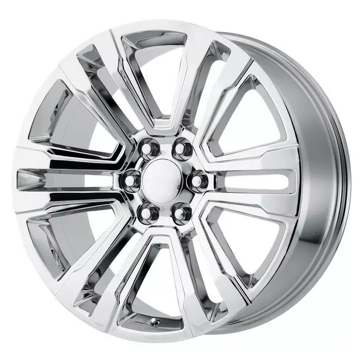 PR182 Chrome 9x22 6/139,7 ET15 CB78.1 60° - Alumiinivanteet - 374705 - 1