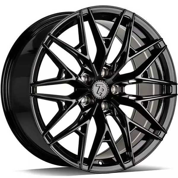 SCF-1 Black Glossy 8x18 5/114,3 ET35 CB73.1 60° - Alumiinivanteet - 372965 - 1