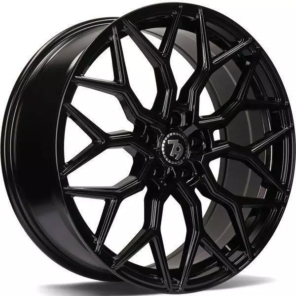 SV-K Black Glossy 8x18 5/108 ET45 CB67,1 60° - Alumiinivanteet - 350535 - 1