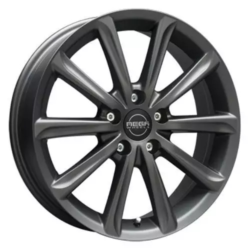 Virgo Dark Mat anthracite grey 7x17 5/112 ET45 CB57.1 60° - Alumiinivanteet - 348505 - 1