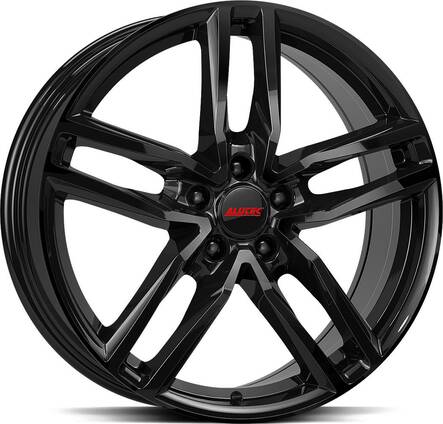 ALUTEC Ikenu Diam Black 6,5x17 4/108 ET40 CB63.4 60° - Alumiinivanteet - 261206 - 2